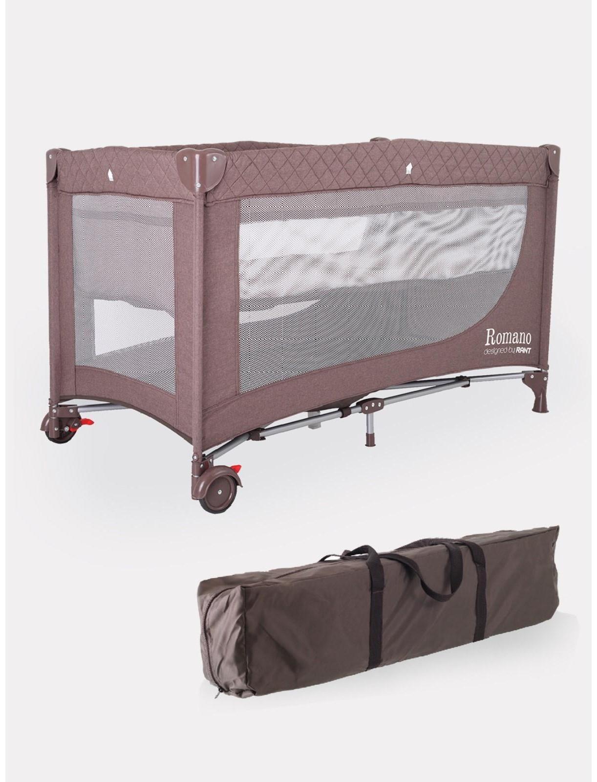 Манеж детский Rant Romano, цвет коричневый