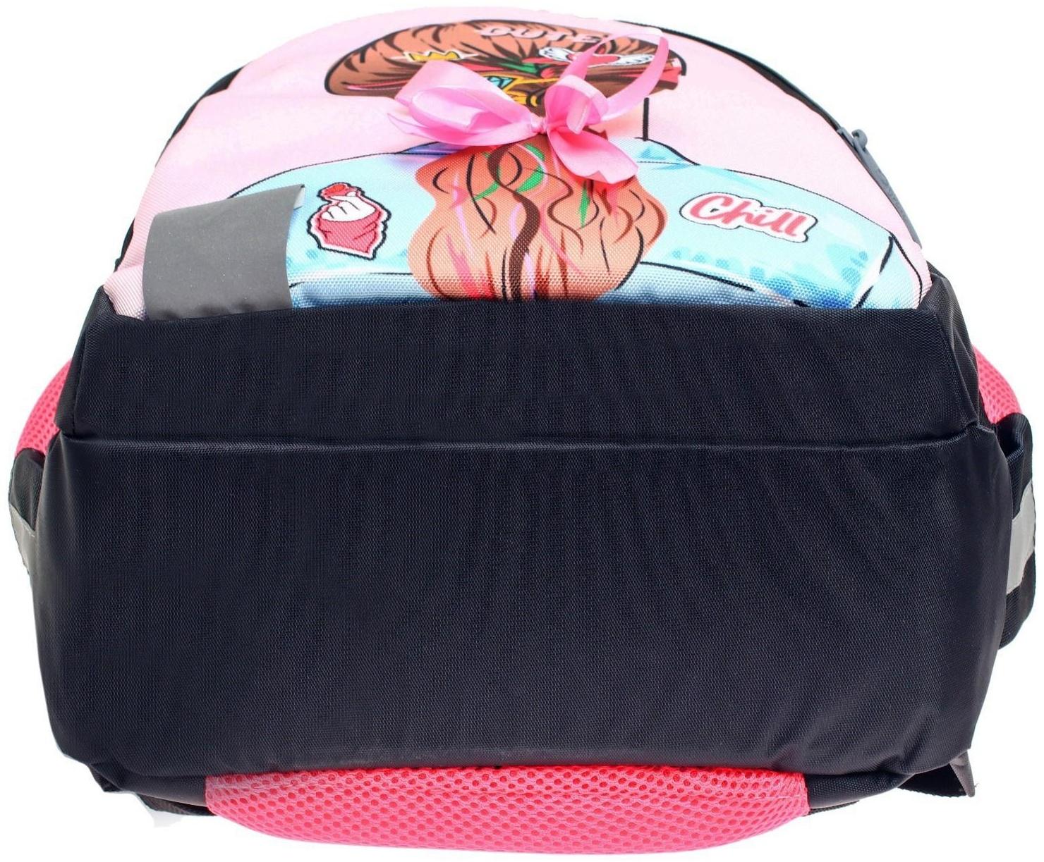 Рюкзак молодёжный, 44 х 30 х 17 см, эргономичная спинка, Calligrata Р 