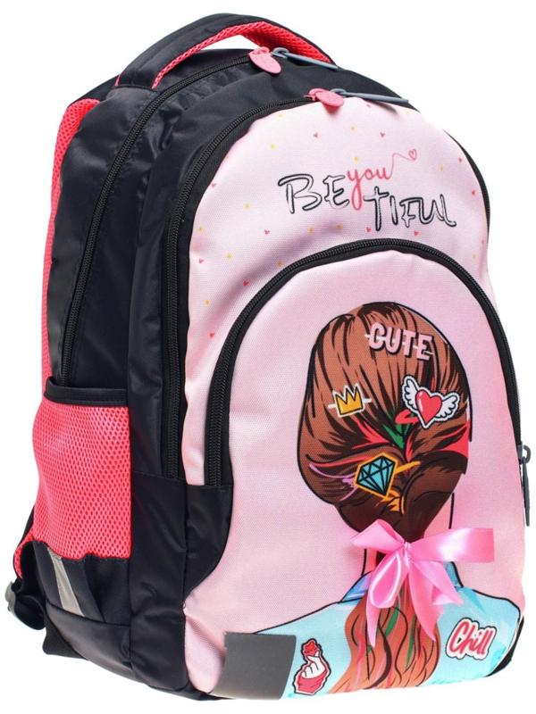 Рюкзак молодёжный, 44 х 30 х 17 см, эргономичная спинка, Calligrata Р 