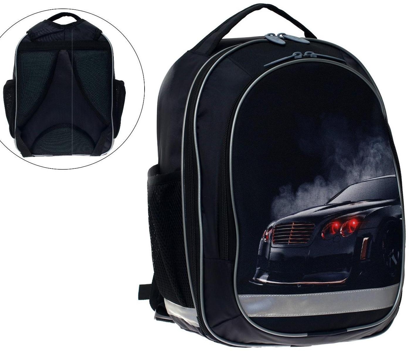 Рюкзак школьный, 37 х 27 х 16 см, эргономичная спинка, Calligrata Б 