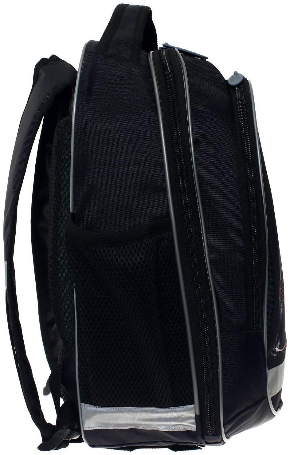 Рюкзак школьный, 37 х 27 х 16 см, эргономичная спинка, Calligrata Б 