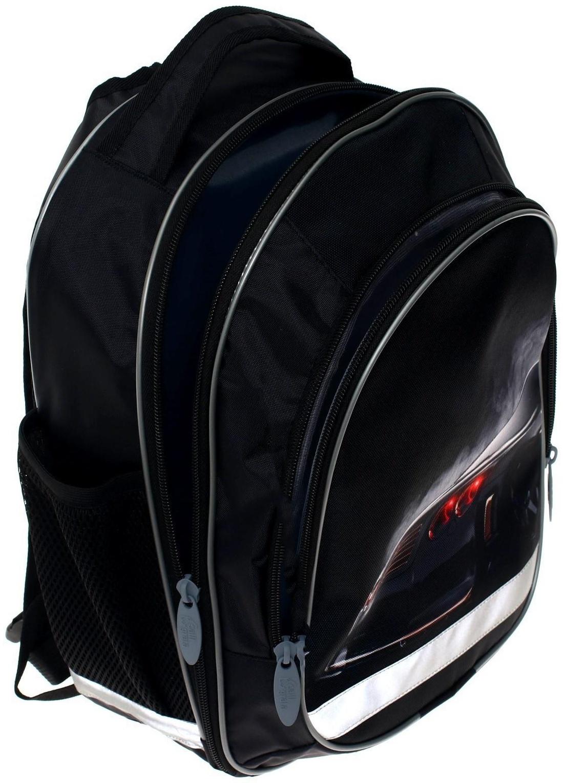 Рюкзак школьный, 37 х 27 х 16 см, эргономичная спинка, Calligrata Б 