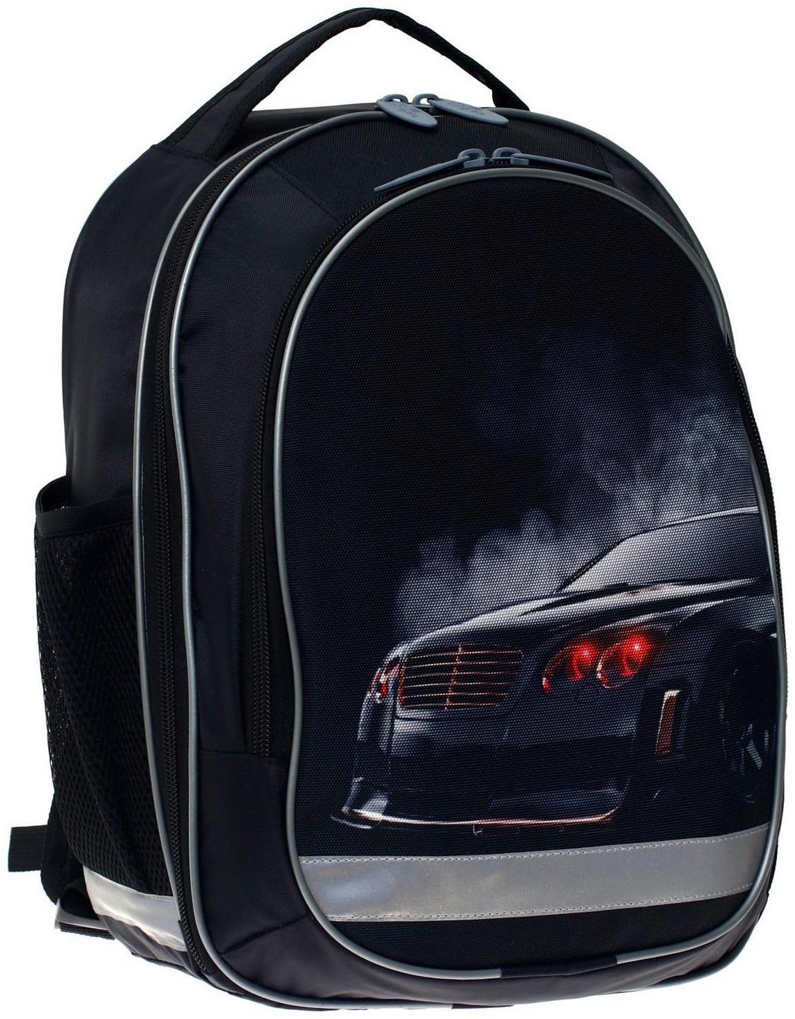 Рюкзак школьный, 37 х 27 х 16 см, эргономичная спинка, Calligrata Б 