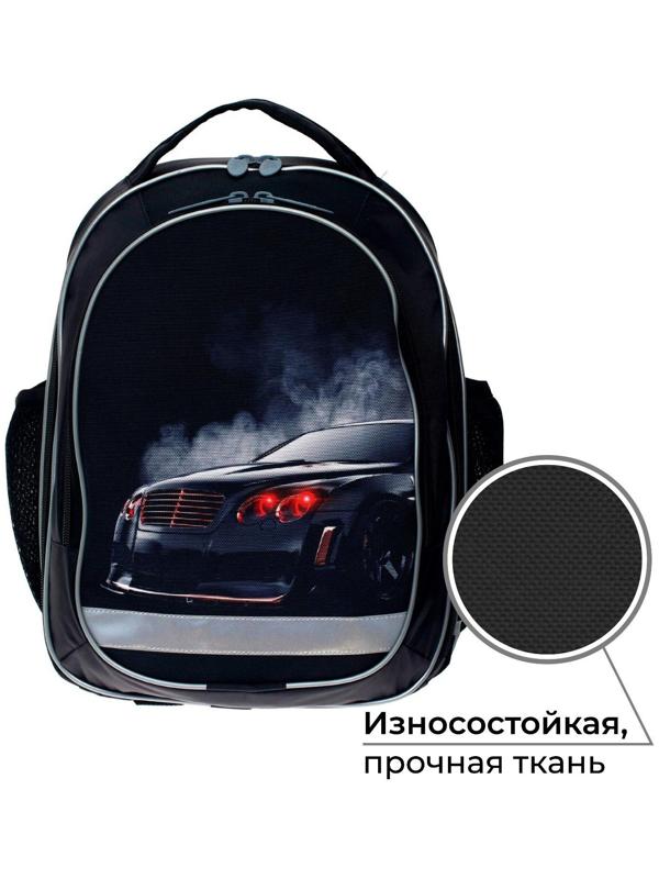 Рюкзак школьный, 37 х 27 х 16 см, эргономичная спинка, Calligrata Б 