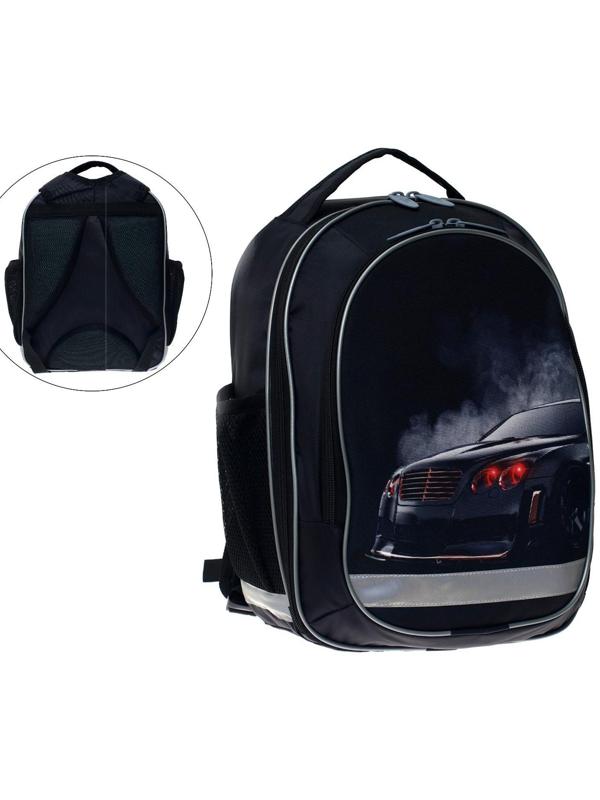 Рюкзак школьный, 37 х 27 х 16 см, эргономичная спинка, Calligrata Б 