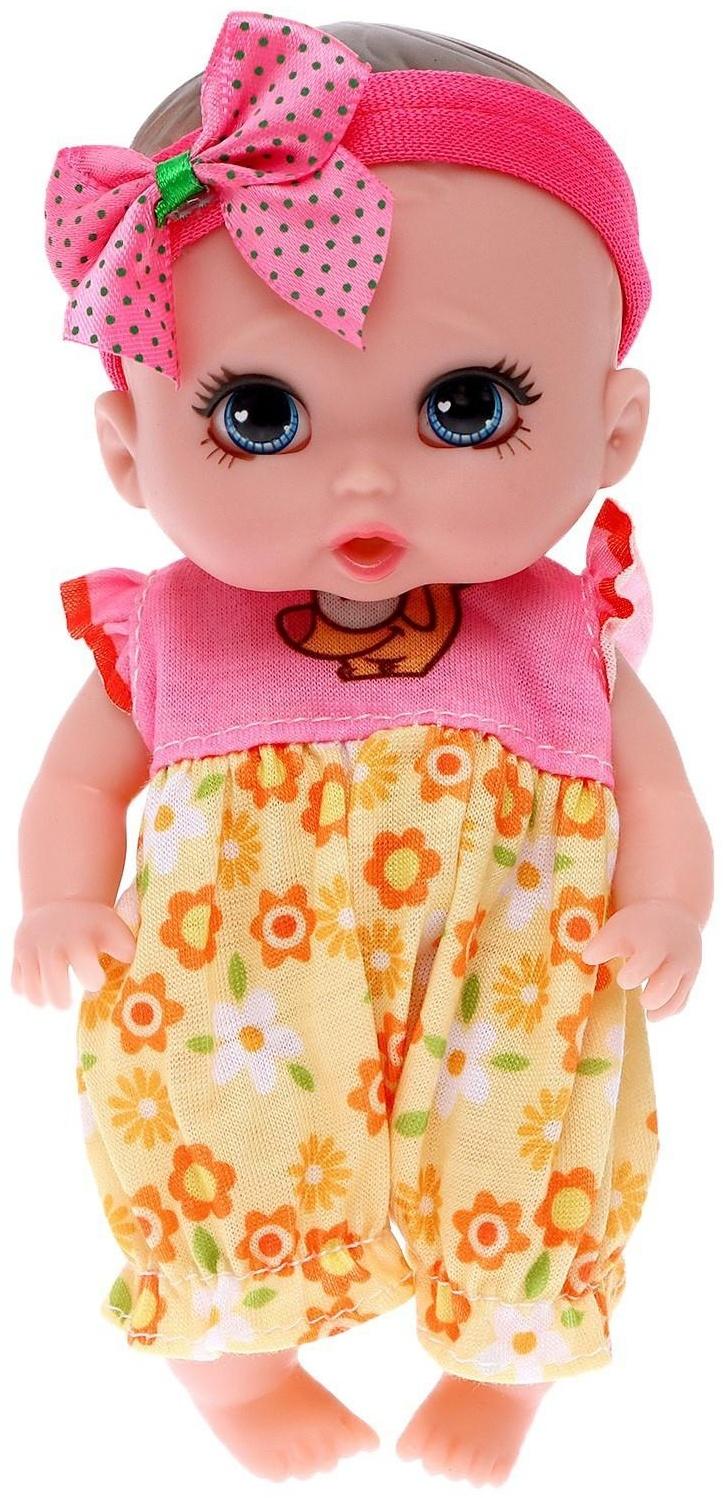 Пупс «Крошка Пупс» с аксессуарами, розовый