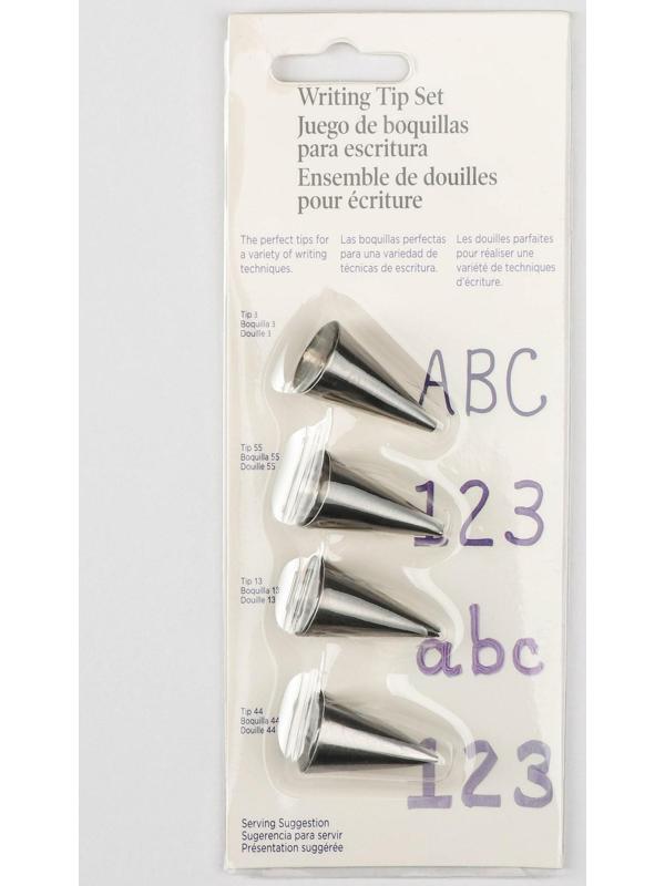 Набор кондитерских насадок «Правописание», 4 шт, 1,8×3,5 см