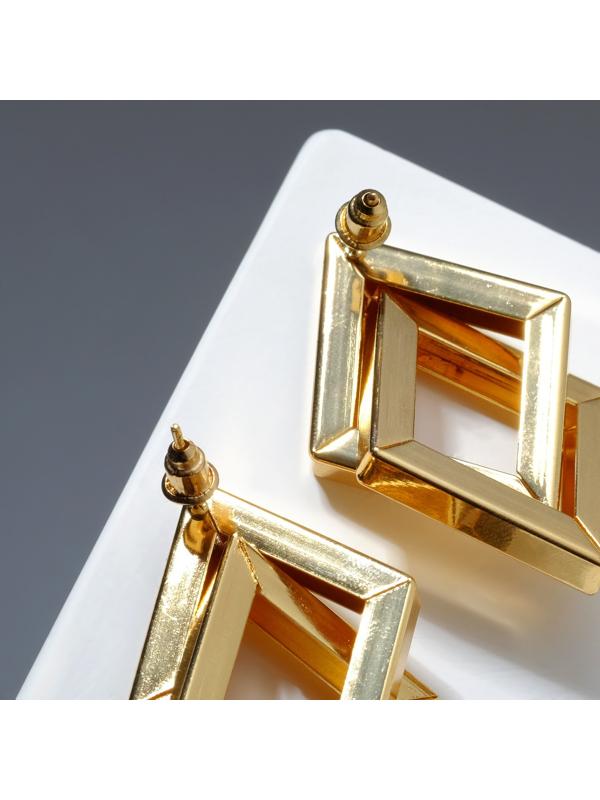 Серьги металл 