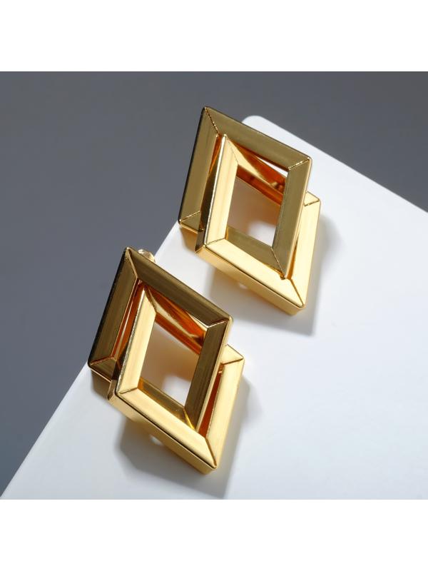 Серьги металл 