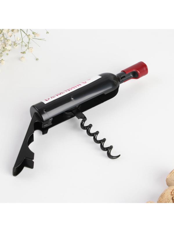 Штопор-бутылка «Вхламинго» 10,5 х 2,5 см