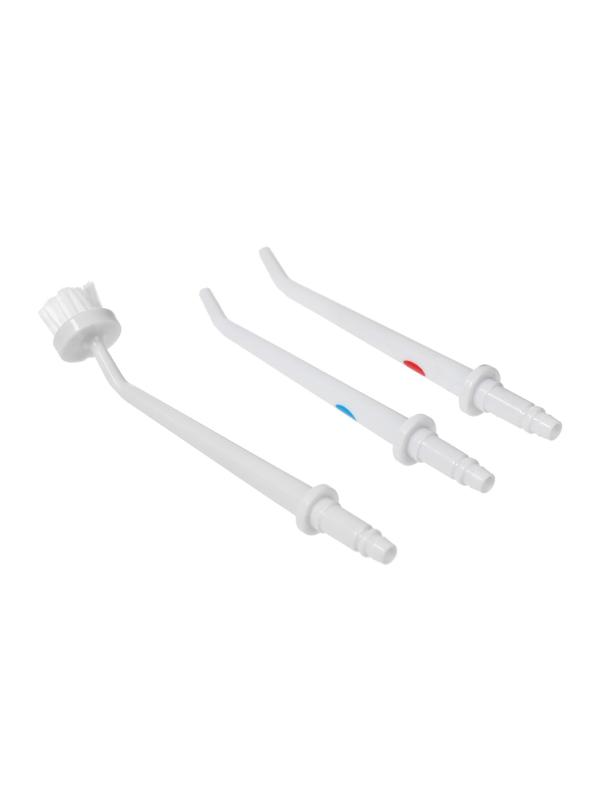 Ирригатор Luazon LIR-04, портативный, 120 мл, 2 режима, 3 насадки, от батареек