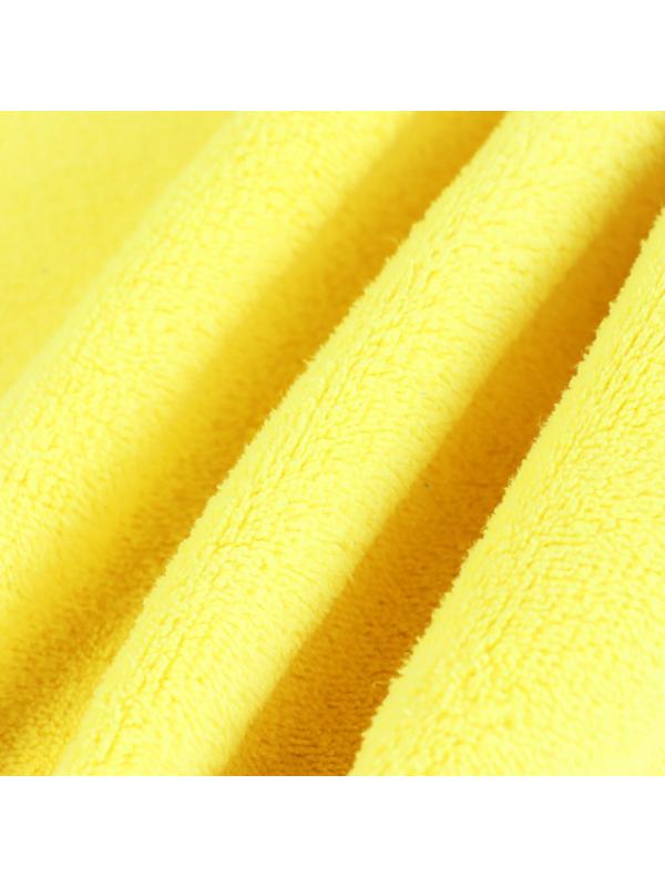 Тряпка для мытья авто, CARTAGE, микрофибра, 400 г/м², 60×160 cм, желто-серая