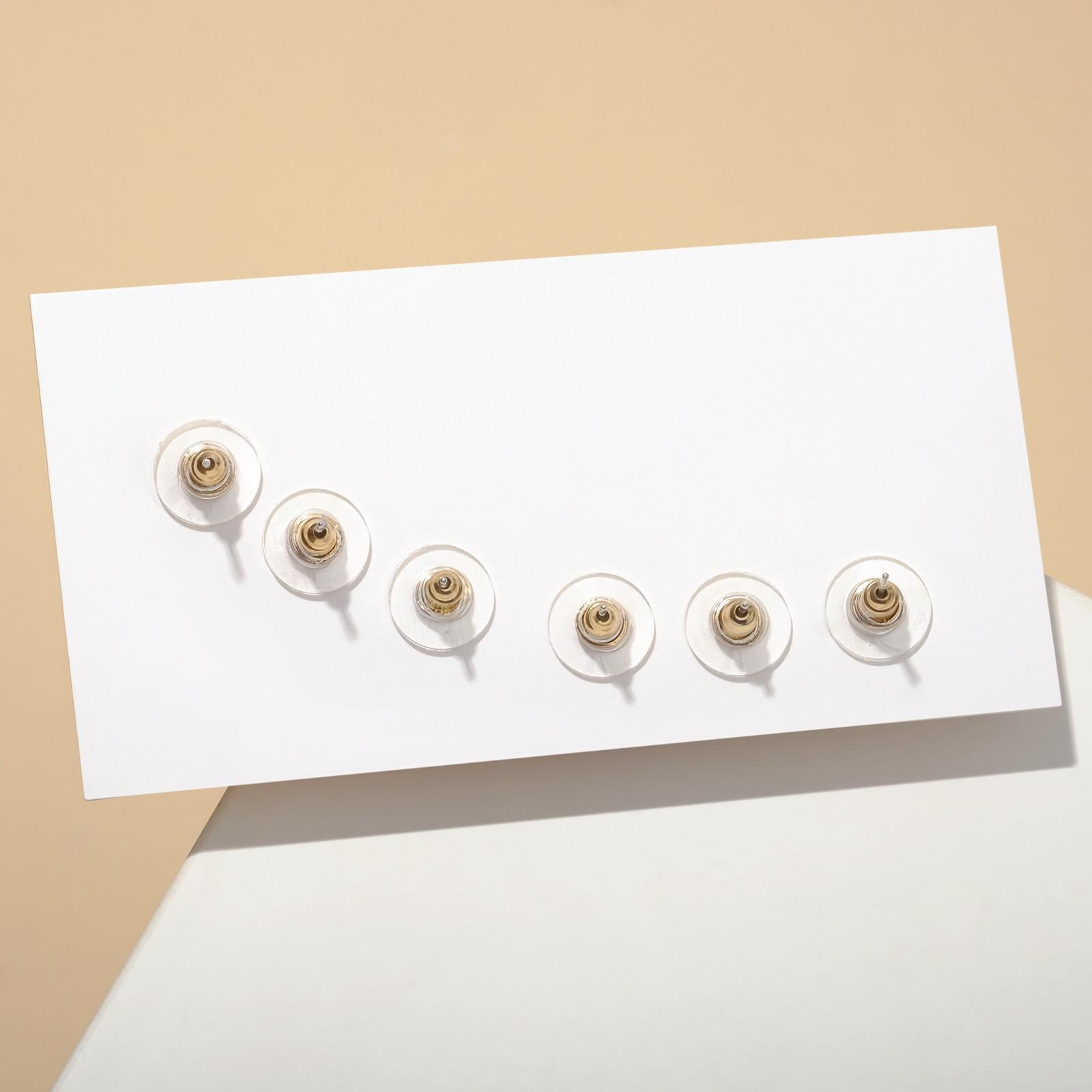 Пусеты набор 3 пары 