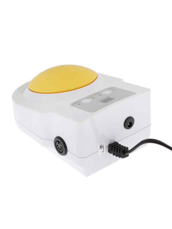 Аппарат для маникюра и педикюра Irisk Alpha, 30 Вт, 35000 об/мин, 4 насадки, жёлтый