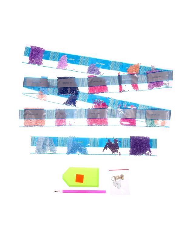 Алмазная мозаика на подрамнике с полным заполнением «Космическая девушка», 20х30 см