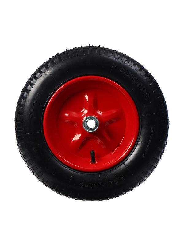 Колесо пневматическое, d = 360 мм, ступица: диаметр 20 мм, длина 90 мм