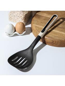 Шумовка Доляна Pronto, цвет белый, чёрный