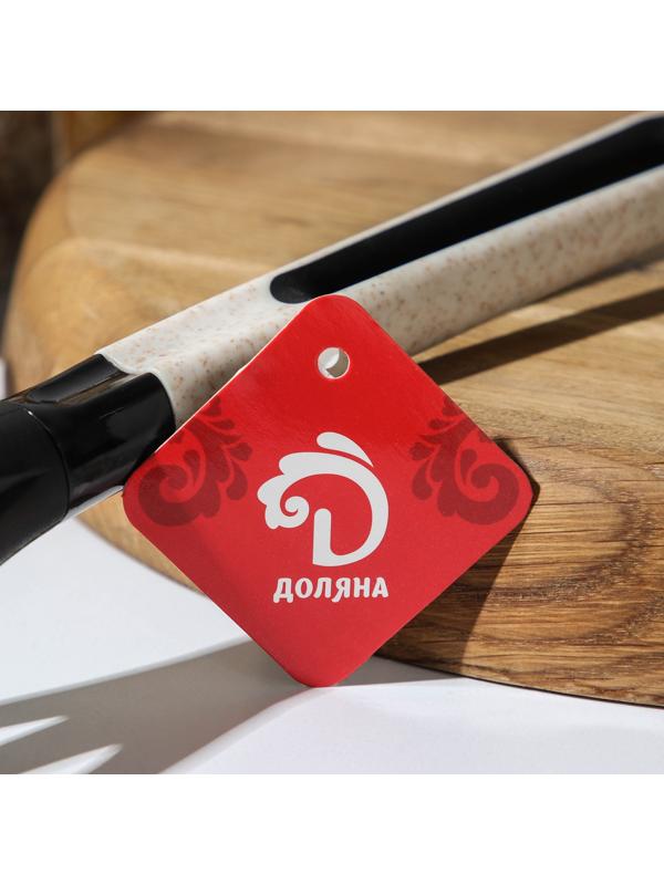 Венчик кулинарный Доляна Pronto, цвет белый, чёрный