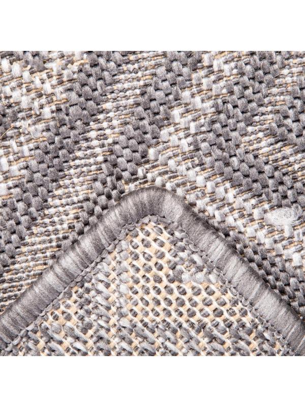 Ковер Эко прямоугольный 60х100 см, полипропилен 100%, джут