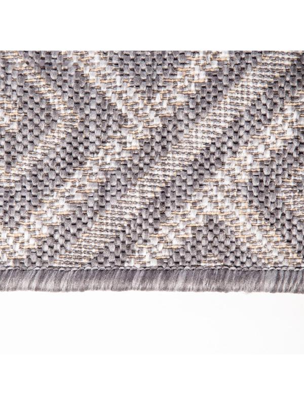 Ковер Эко прямоугольный 60х100 см, полипропилен 100%, джут