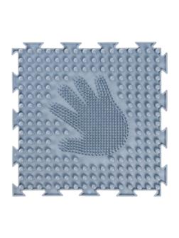 Модульный массажный коврик ОРТОДОН, «Ладошки», мягкий, цвет МИКС