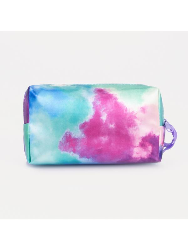 Косметичка на молнии, цвет фиолетовый