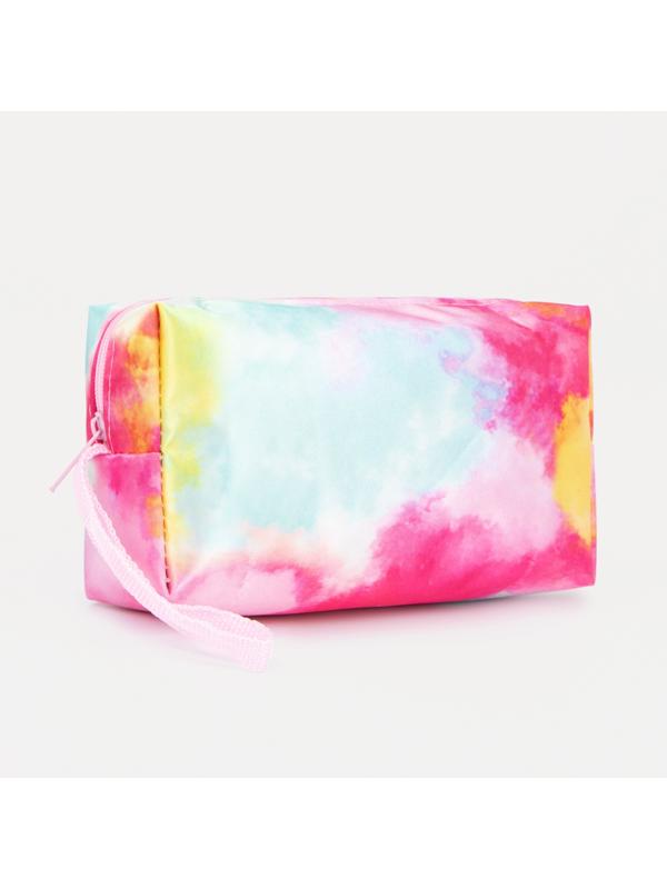 Косметичка на молнии, цвет розовый