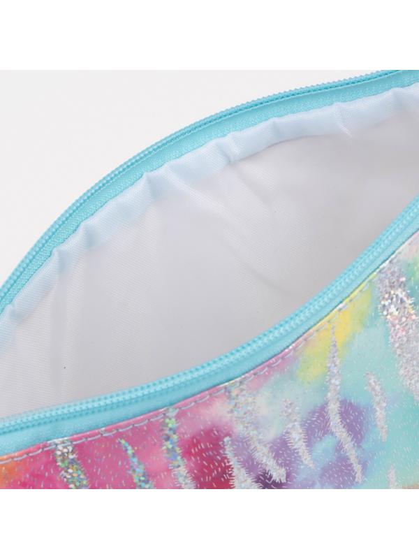 Косметичка на молнии, цвет разноцветный