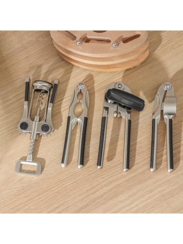 Набор кухонных инструментов «Велес», 4 предмета, на подставке