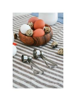 Резак для скорлупы у яиц Доляна, 10×2,5×5,3 см, цвет хромированный