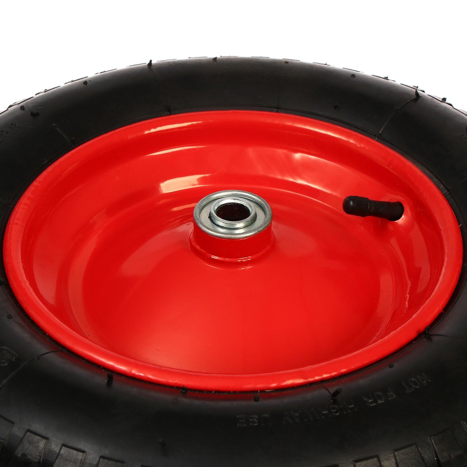 Колесо пневматическое, d = 360 мм, ступица: диаметр 16 мм, длина 90 мм