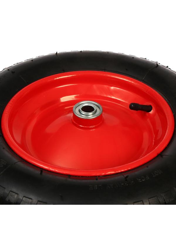 Колесо пневматическое, d = 360 мм, ступица: диаметр 16 мм, длина 90 мм