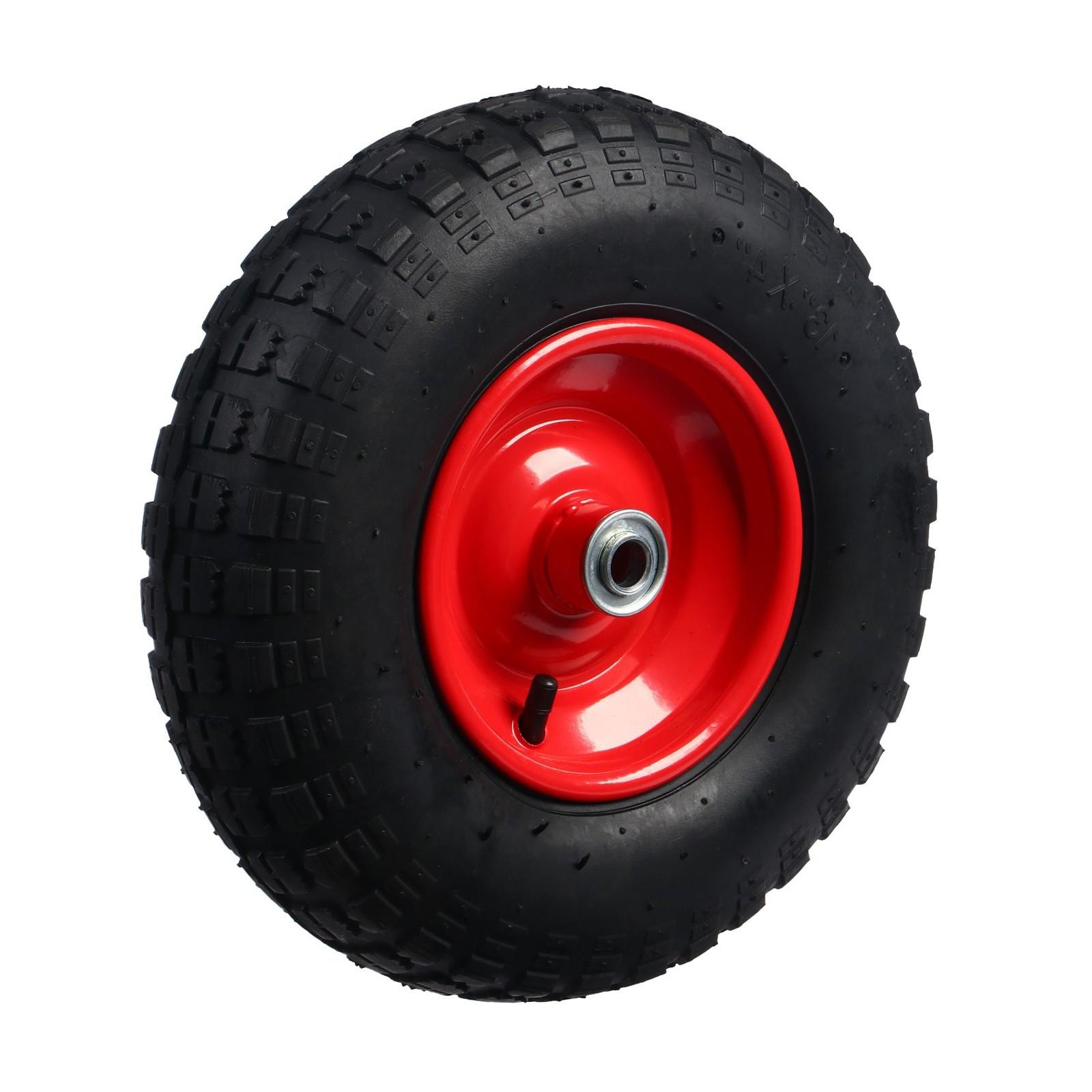 Колесо пневматическое, d = 330 мм, ступица: диаметр 16 мм, длина 80 мм