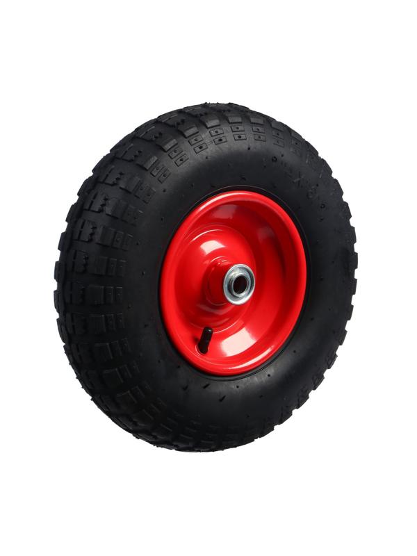 Колесо пневматическое, d = 330 мм, ступица: диаметр 16 мм, длина 80 мм