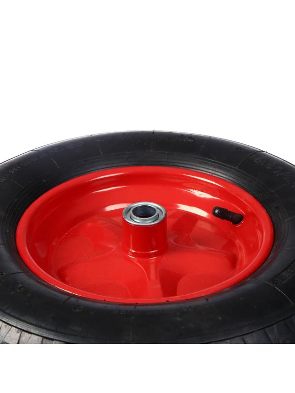 Колесо пневматическое, d = 380 мм, ступица: диаметр 20 мм, длина 90 мм