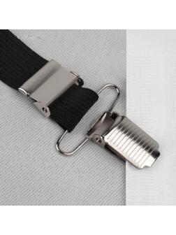 Клипса для фиксации, 25 мм, цвет никель