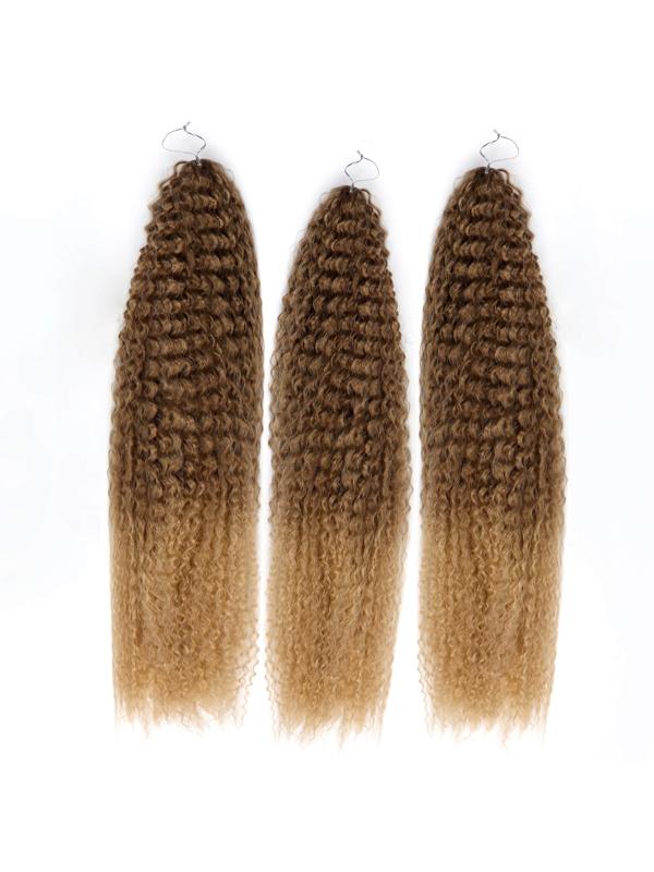 САМБА Афролоконы, 60 см, 270 гр, цвет тёмно-русый/светло-русый HKB18Т/16 (Бразилька)