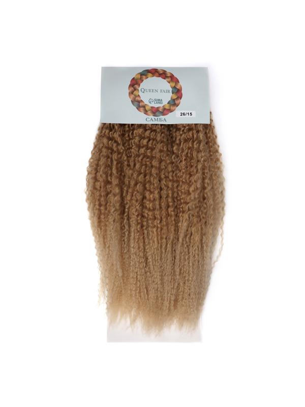 САМБА Афролоконы, 60 см, 270 гр, цвет русый/светло-русый HKB26/15 (Бразилька)