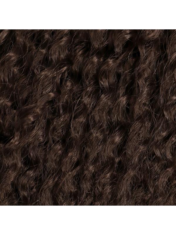 САМБА Афролоконы, 60 см, 270 гр, цвет шоколадный/тёмно-русый HKB5/8 (Бразилька)