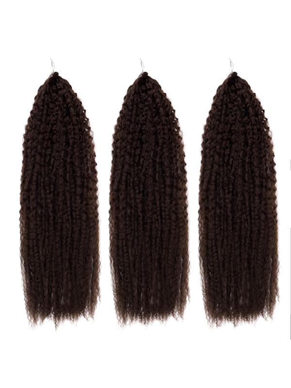 САМБА Афролоконы, 60 см, 270 гр, цвет шоколадный/тёмно-русый HKB5/8 (Бразилька)