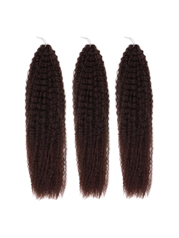 САМБА Афролоконы, 60 см, 270 гр, цвет шоколадный/тёмный шоколад HKB4/33А (Бразилька)