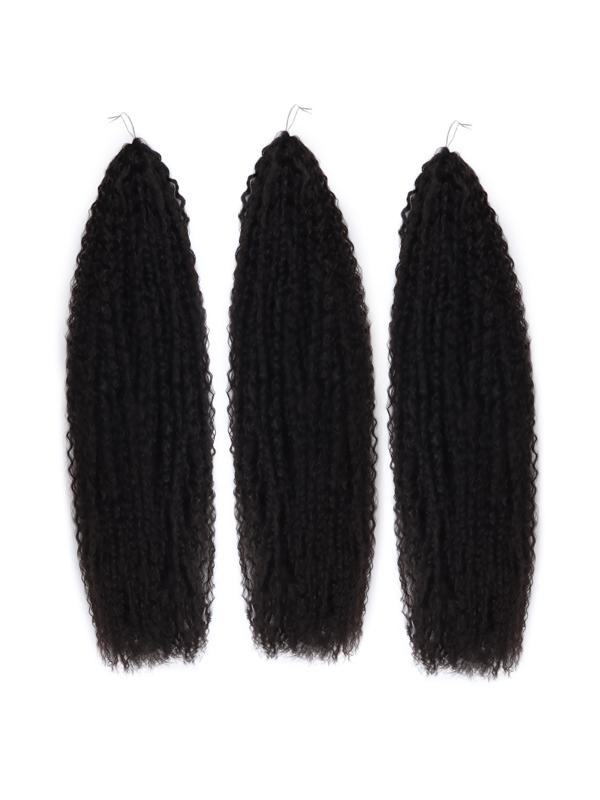 САМБА Афролоконы, 60 см, 270 гр, цвет чёрный HKB1В (Бразилька)