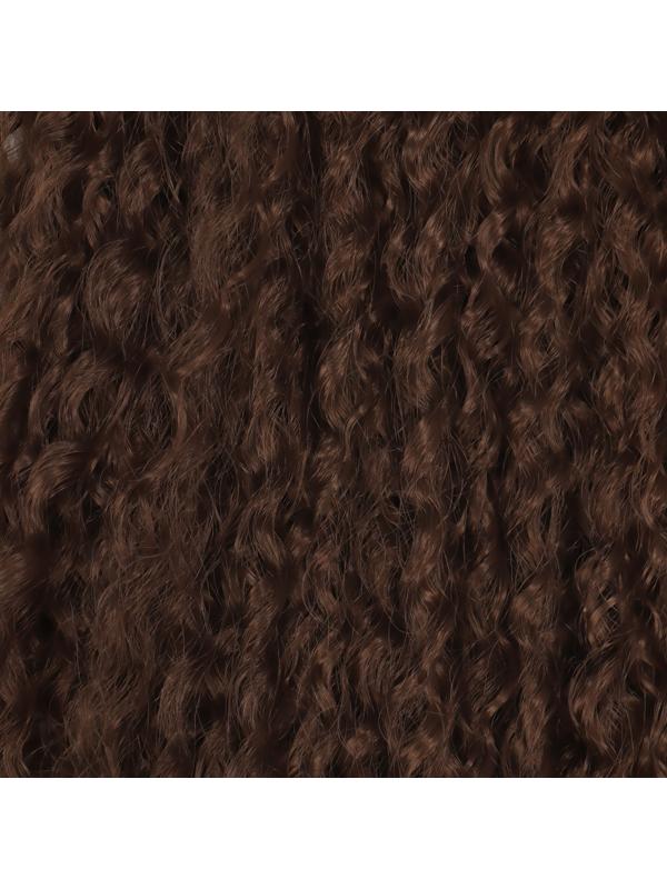 САМБА Афролоконы, 60 см, 270 гр, цвет шоколадный HKB8В (Бразилька)