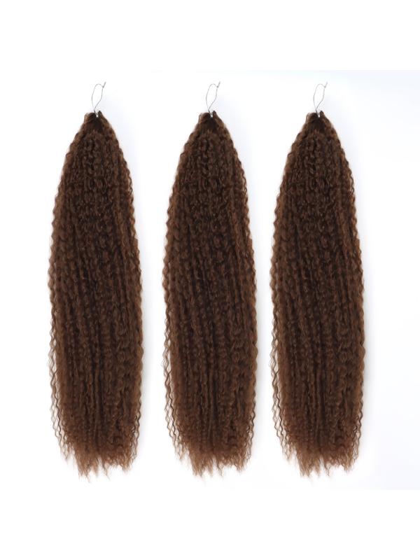 САМБА Афролоконы, 60 см, 270 гр, цвет тёмно-русый HKB6 (Бразилька)