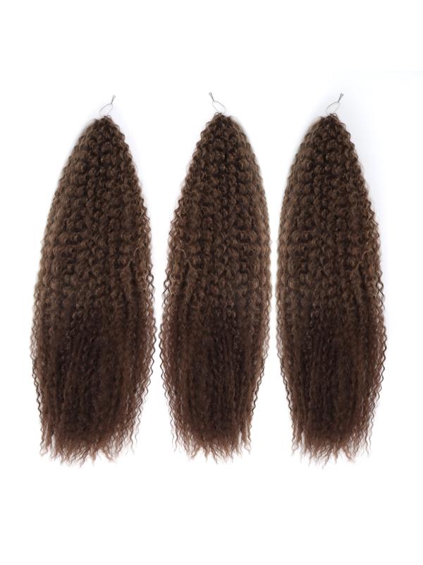 САМБА Афролоконы, 60 см, 270 гр, цвет тёмно-русый/русый HKB18Т/6 (Бразилька)