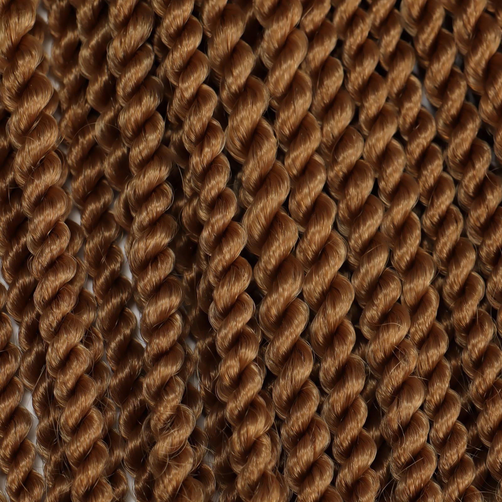 Сенегал твист, 55-60 см, 100 гр (CE), цвет русый(#27)