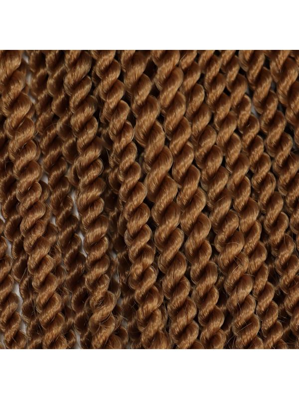 Сенегал твист, 55-60 см, 100 гр (CE), цвет русый(#27)