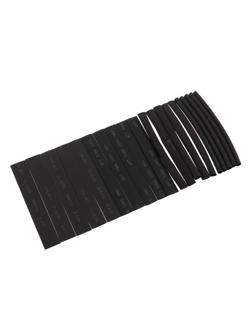 Термоусаживаемая трубка 5/6/8/10 набор (диаметр 5/6/8/10 мм, 10 cм), 20 шт, черный