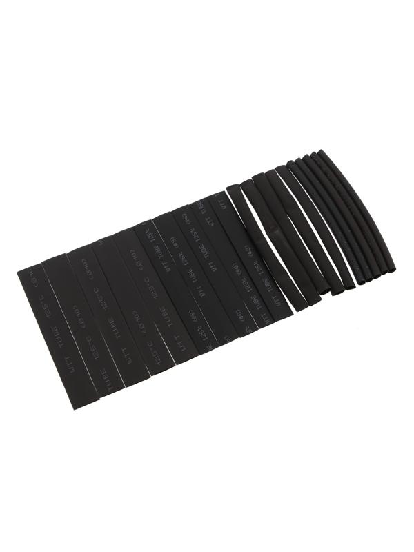 Термоусаживаемая трубка 5/6/8/10 набор (диаметр 5/6/8/10 мм, 10 cм), 20 шт, черный