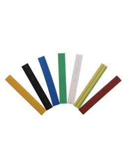 Термоусаживаемая трубка 8/4 набор (7 цветов по 3 шт, 10 cм), 21 шт